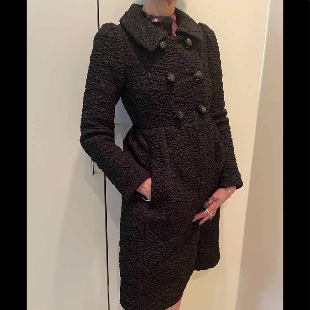 PRADA Coat -High waist double-breasted- stunning